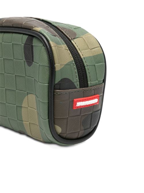 Borsa bambino Sprayground woodland pouch verde camouflage Sprayground kids | 910B8267NSZX