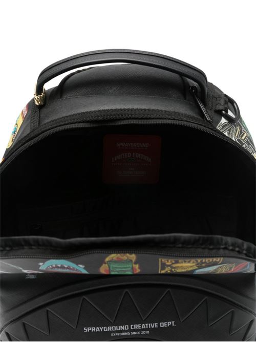 Zaino bambino Sprayground cargo patches nero Sprayground kids | 910B8286NSZX