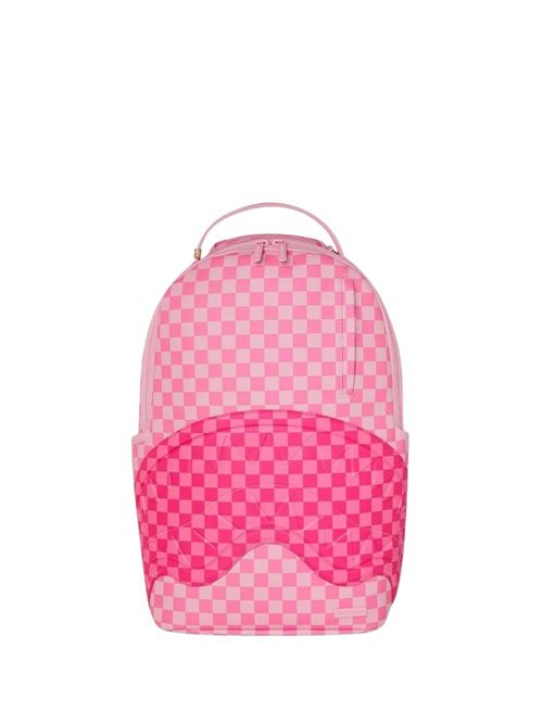 Zaino unisex Sprayground Sharks in Paris Patch rosa Sprayground | 910B8717NSZX