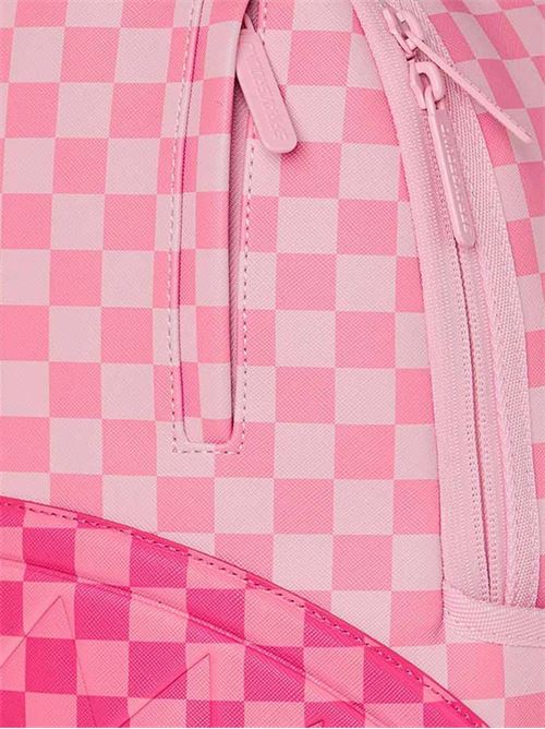 Zaino unisex Sprayground Sharks in Paris Patch rosa Sprayground | 910B8717NSZX