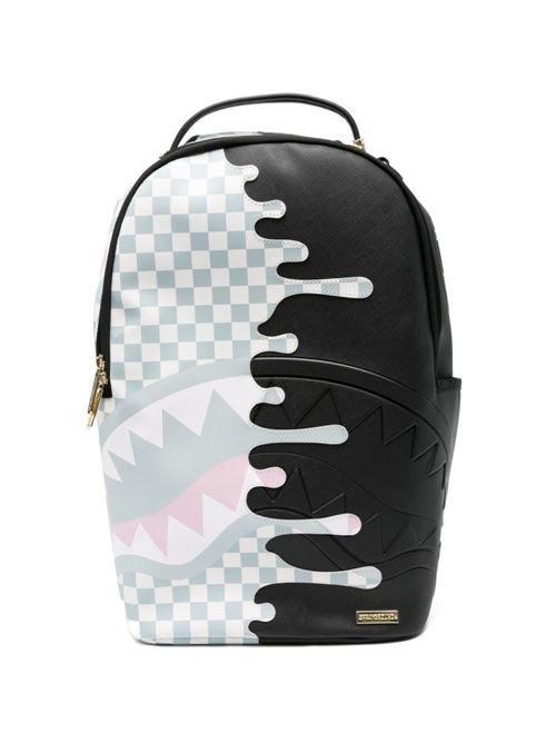 Zaino unisex Sprayground Check Side Drip cream Sprayground | 910B8758NSZX