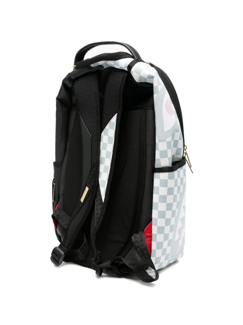 Zaino unisex Sprayground Check Side Drip cream Sprayground | 910B8758NSZX