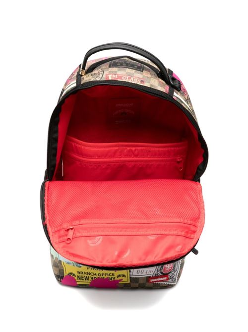 Zaino unisex Sprayground Torn Packaging RMX fantasia Sprayground | 910B8767NSZX