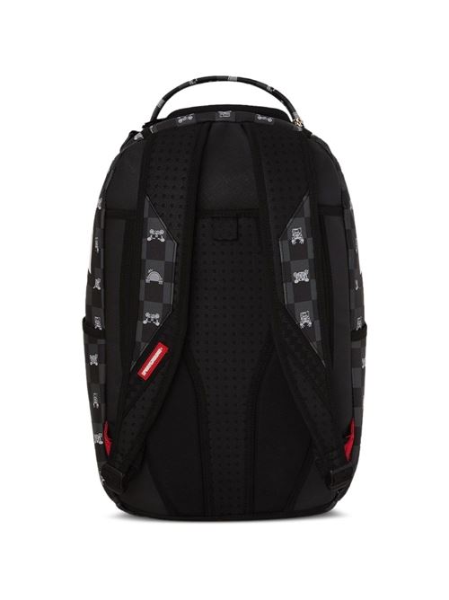 Zaino unisex Sprayground Peeking Character Check grigio Sprayground | 910B8872NSZX