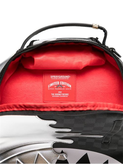 Zaino unisex Sprayground Silver Side Drip fantasia Sprayground | 910B8940NSZX