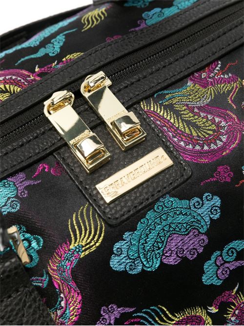 Borsa unisex Sprayground Embroidered Dragons duffle nera Sprayground | 910D6893NSZX