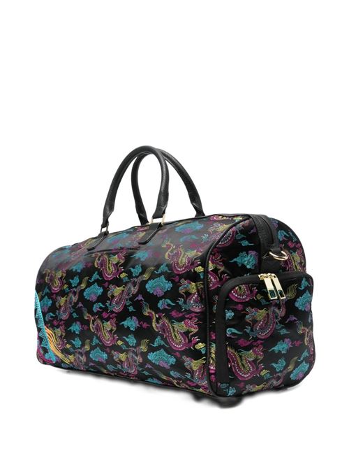 Borsa unisex Sprayground Embroidered Dragons duffle nera Sprayground | 910D6893NSZX