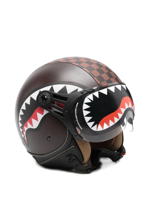 Casco unisex Sprayground Sharks in Paris marrone Sprayground | OP01BROWNX