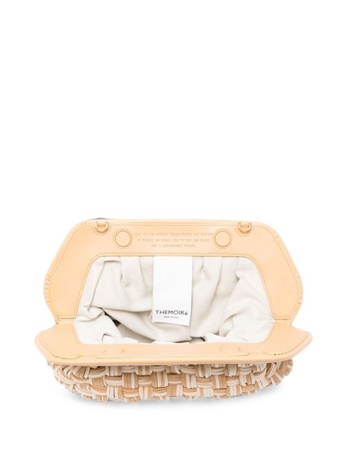 Borsa Themoirè Bios da donna beige con effetto arricciato e tracolla removibile THEMOIRE' | 261WTMB00OCVF1201B