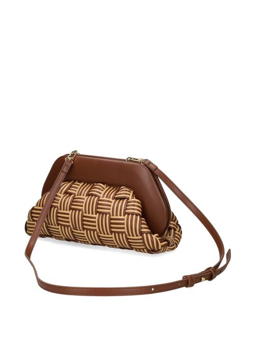 Borsa donna Themoirè bios medium intreccio marrone sabbia THEMOIRE' | 261WTMBM0OIVF1212B