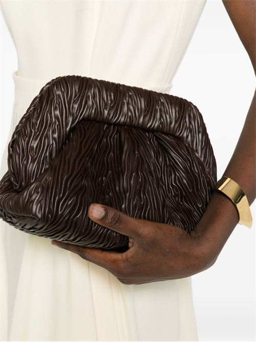 Borsa donna Themoirè bios medium arricciata cioccolato THEMOIRE' | 261WTMBM0OOAA1110A