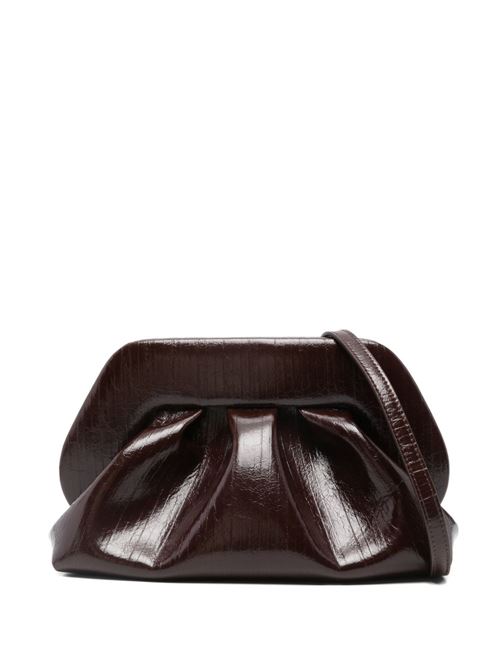 Borsa donna Themoirè bios medium rigata cioccolato THEMOIRE' | 261WTMBM0ORVF1110A