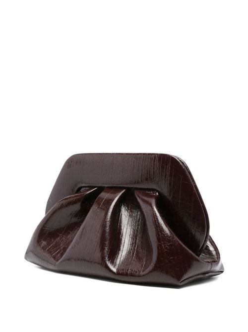 Borsa donna Themoirè bios medium rigata cioccolato THEMOIRE' | 261WTMBM0ORVF1110A