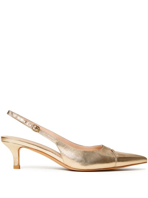 Sandalo donna slingback oro TWINSET | 261TCP03410363