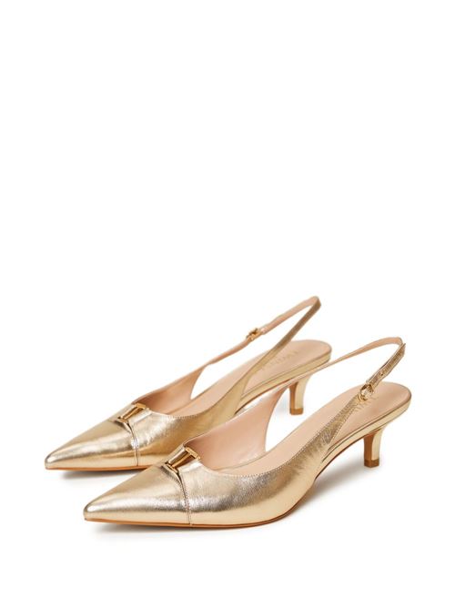 Sandalo donna slingback oro TWINSET | 261TCP03410363
