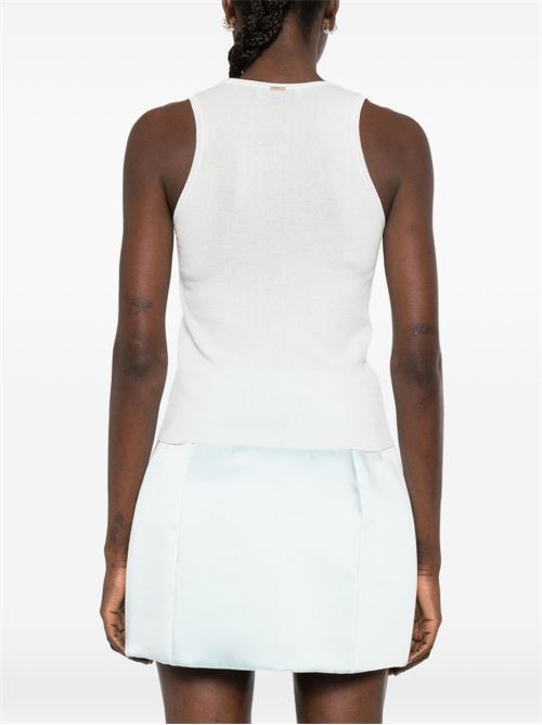 canotta donna con paillettes TWINSET | 261TP330113162