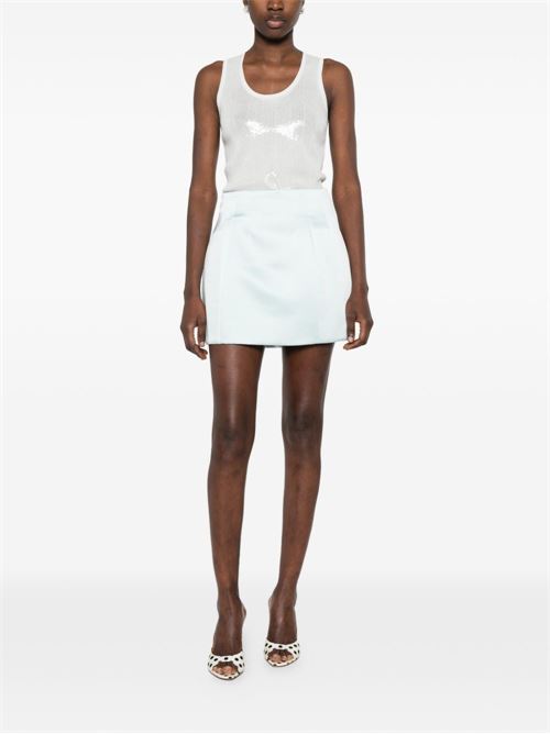 canotta donna con paillettes TWINSET | 261TP330113162