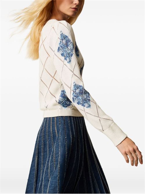 maglia donna con maniche lunghe TWINSET | 261TP345013454