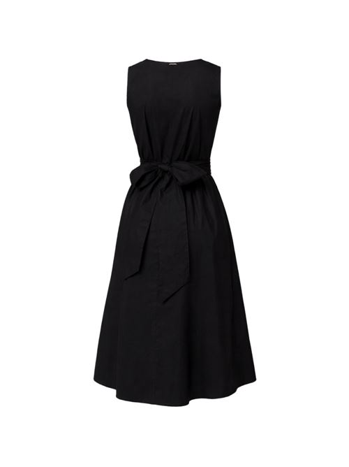 Abito donna midi nero con scollo a V TWINSET | 261TT216100006