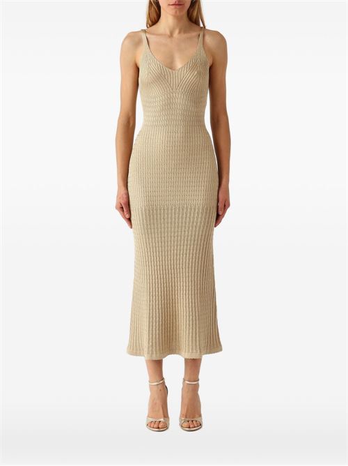 Abito donna Twinset lungo oro TWINSET | 261TT301113574