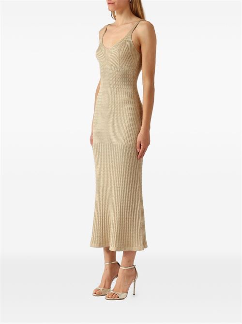 Abito donna Twinset lungo oro TWINSET | 261TT301113574