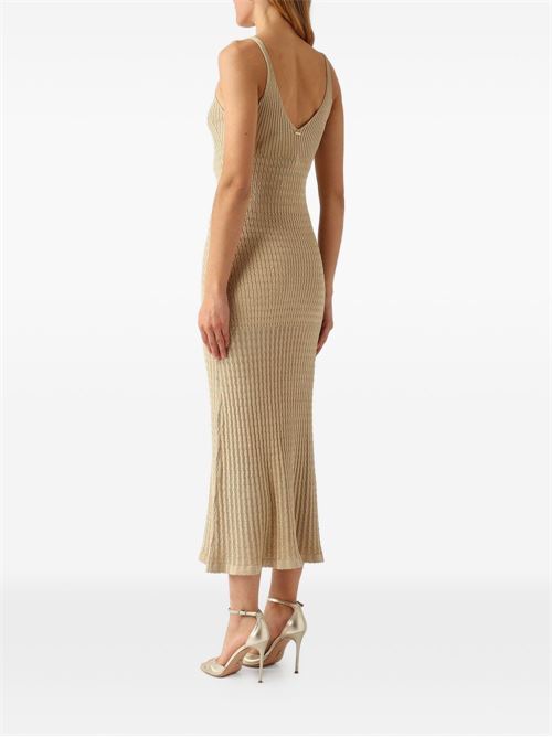 Abito donna Twinset lungo oro TWINSET | 261TT301113574