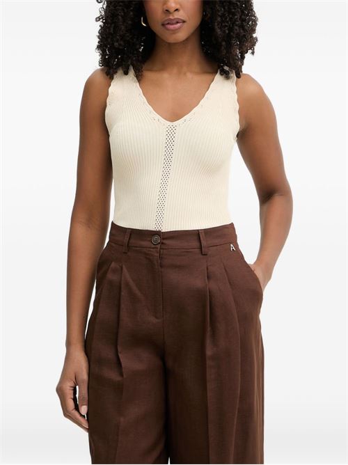 Top donna Twinset panna TWINSET | 261TT312207222