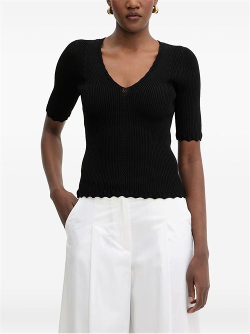 Top donna Twinset nero TWINSET | 261TT312300006