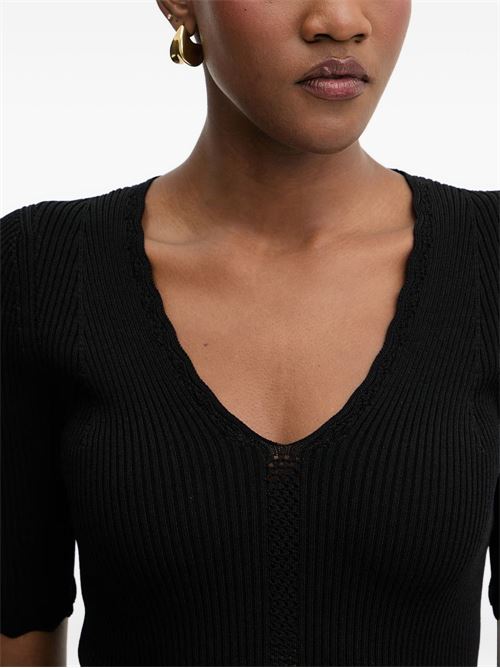 Top donna Twinset nero TWINSET | 261TT312300006