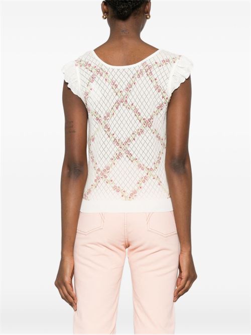 Maglia donna a fiori TWINSET | 261TT327113589
