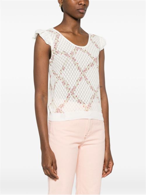 Maglia donna a fiori TWINSET | 261TT327113589