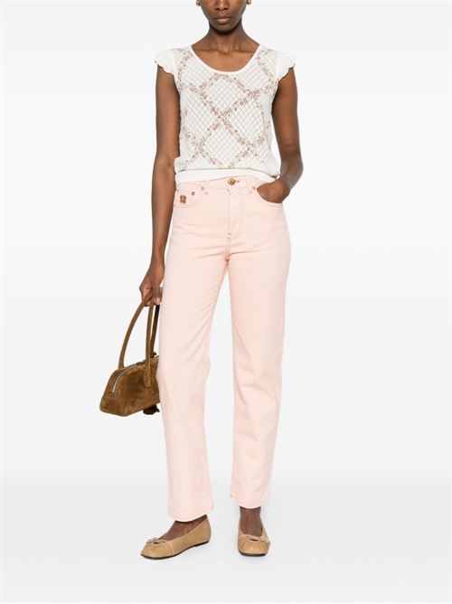 Maglia donna a fiori TWINSET | 261TT327113589