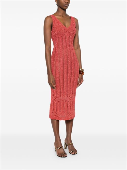 Abito donna midi con scollo a V TWINSET | 261TT332211697