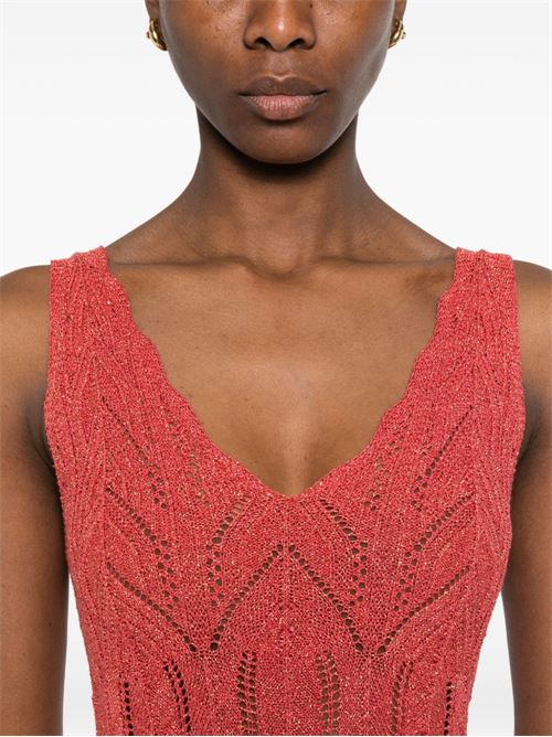 Abito donna midi con scollo a V TWINSET | 261TT332211697