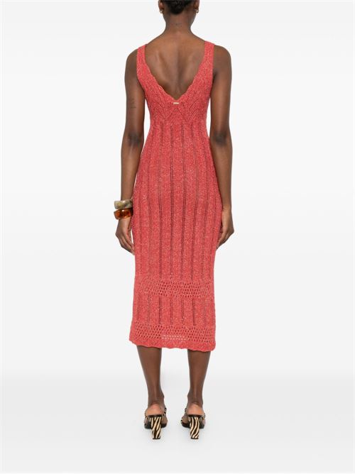 Abito donna midi con scollo a V TWINSET | 261TT332211697