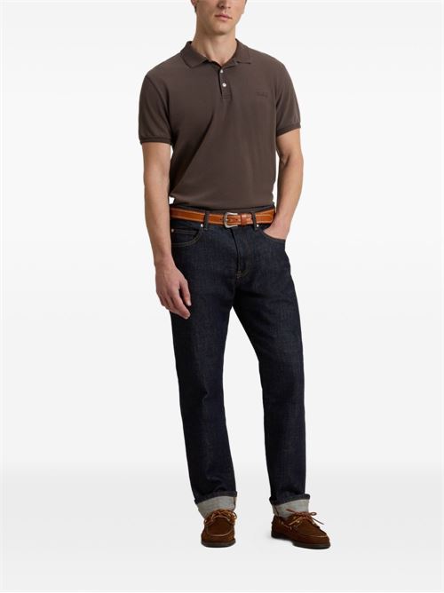 Polo Woolrich Mackinack uomo marrone WOOLRICH | CFWOPO0065MRUT148310030