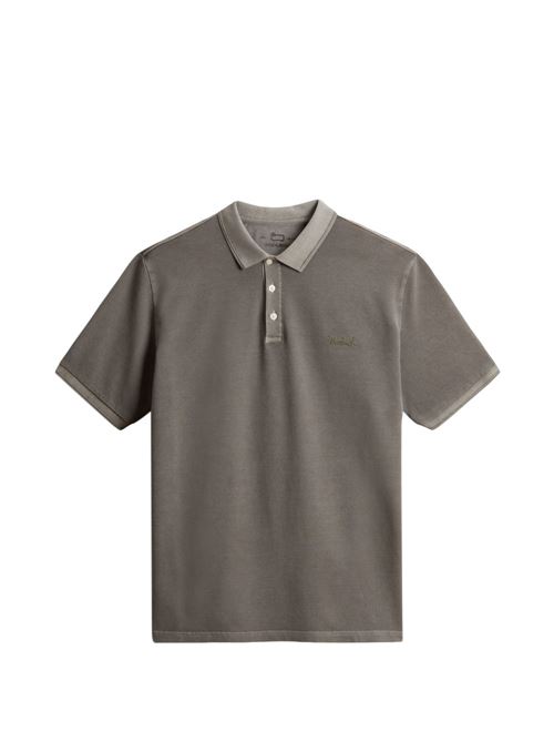 Polo Woolrich Mackinack uomo verde oliva WOOLRICH | CFWOPO0065MRUT14836671