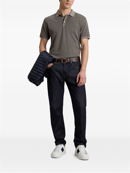 Polo Woolrich Mackinack uomo verde oliva WOOLRICH | CFWOPO0065MRUT14836671