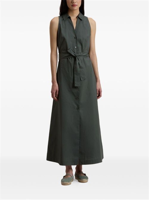 Abito donna in cotone con cintura WOOLRICH | CFWWDR2022FRUT39446668