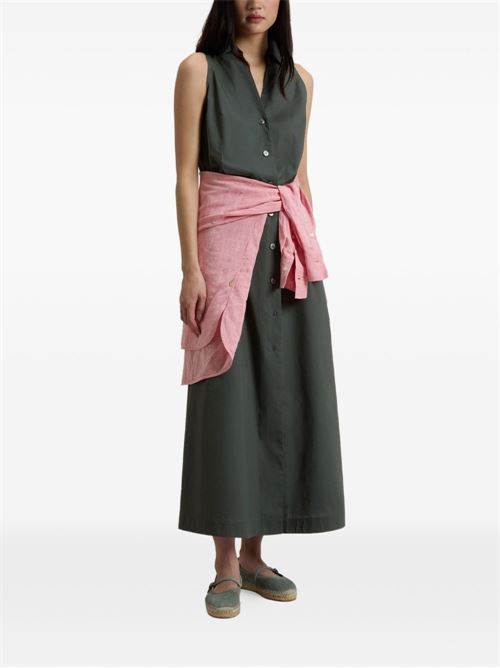 Abito donna in cotone con cintura WOOLRICH | CFWWDR2022FRUT39446668