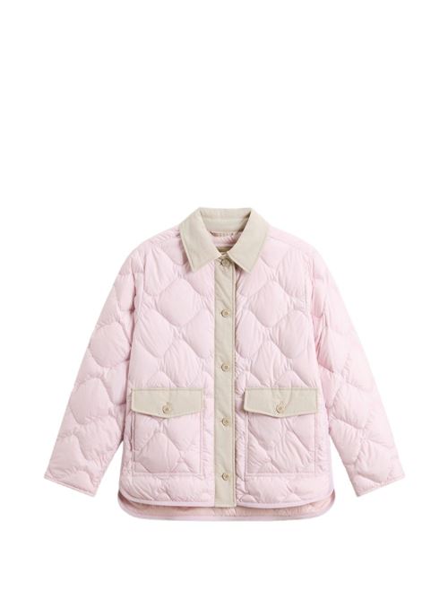 Giacca donna rosa trapuntata WOOLRICH | CFWWOU1137FRUT26354316