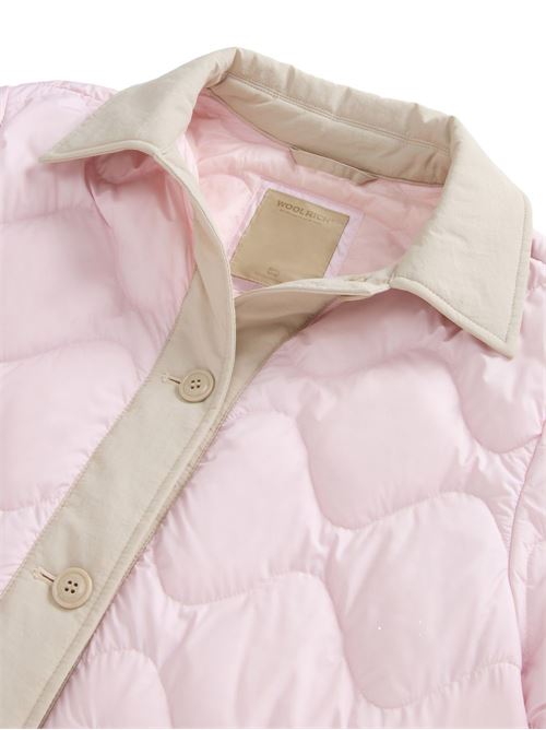 Giacca donna rosa trapuntata WOOLRICH | CFWWOU1137FRUT26354316