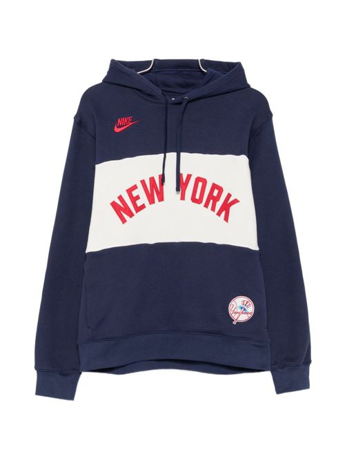 Felpa uomo Nike navy con cappuccio nike | 040E-0H6Y-N27-GWAMIDNAVY