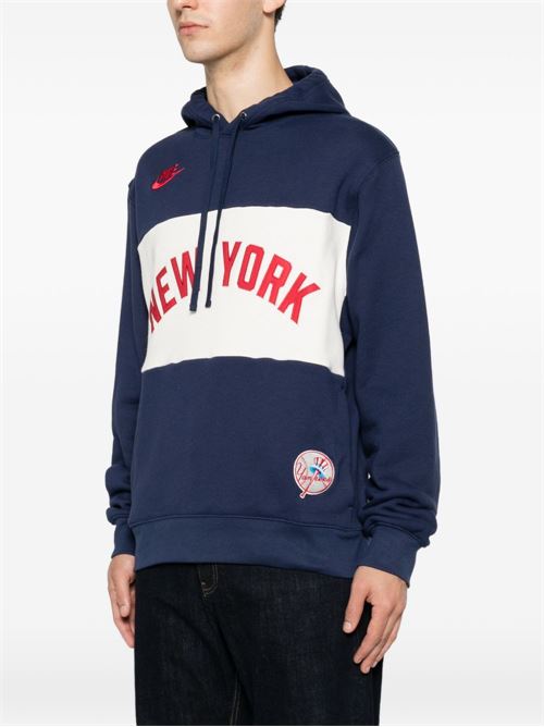 Felpa uomo Nike navy con cappuccio nike | 040E-0H6Y-N27-GWAMIDNAVY