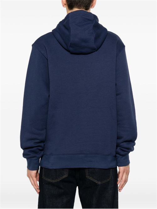 Felpa uomo Nike navy con cappuccio nike | 040E-0H6Y-N27-GWAMIDNAVY