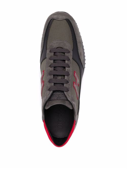 Sneaker Interactive grigio-rossa HOGAN | HXM00N0Q101QBY8P34,
