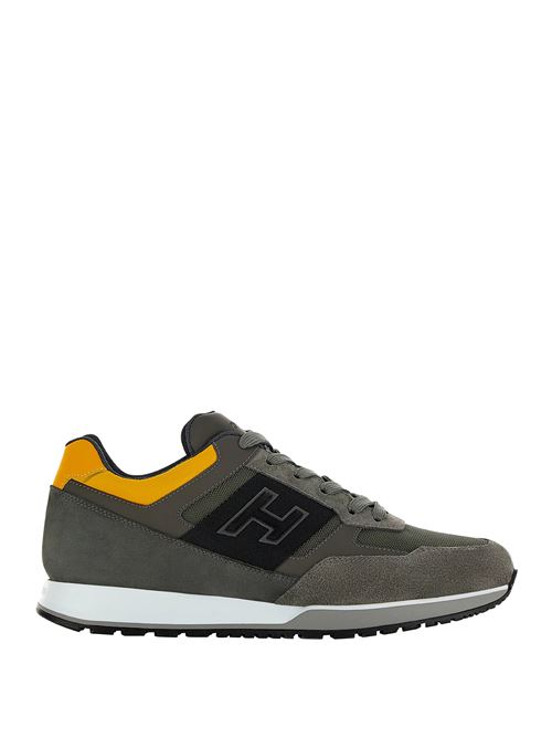 Sneakers H321 grigio-gialla HOGAN | HXM3210K790QCG8P36.
