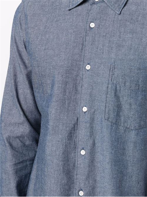 Camicia uomo in denim con taschino ASPESI | ACE36E54201998