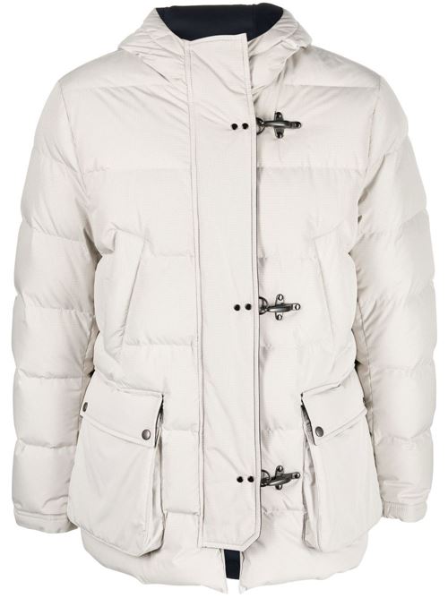Piumino trapuntato color ghiaccio FAY | NAM36450280UKZB206