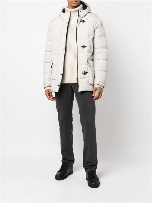 Piumino trapuntato color ghiaccio FAY | NAM36450280UKZB206